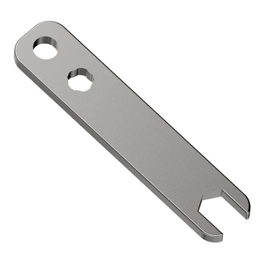 Outil de pose de pointes Caliburn EVO Auf dem Bild ist ein weiteres Ansicht des Point Driver Tool Lite zu sehen. Es handelt sich um ein Hilfswerkzeug für Dartspieler.