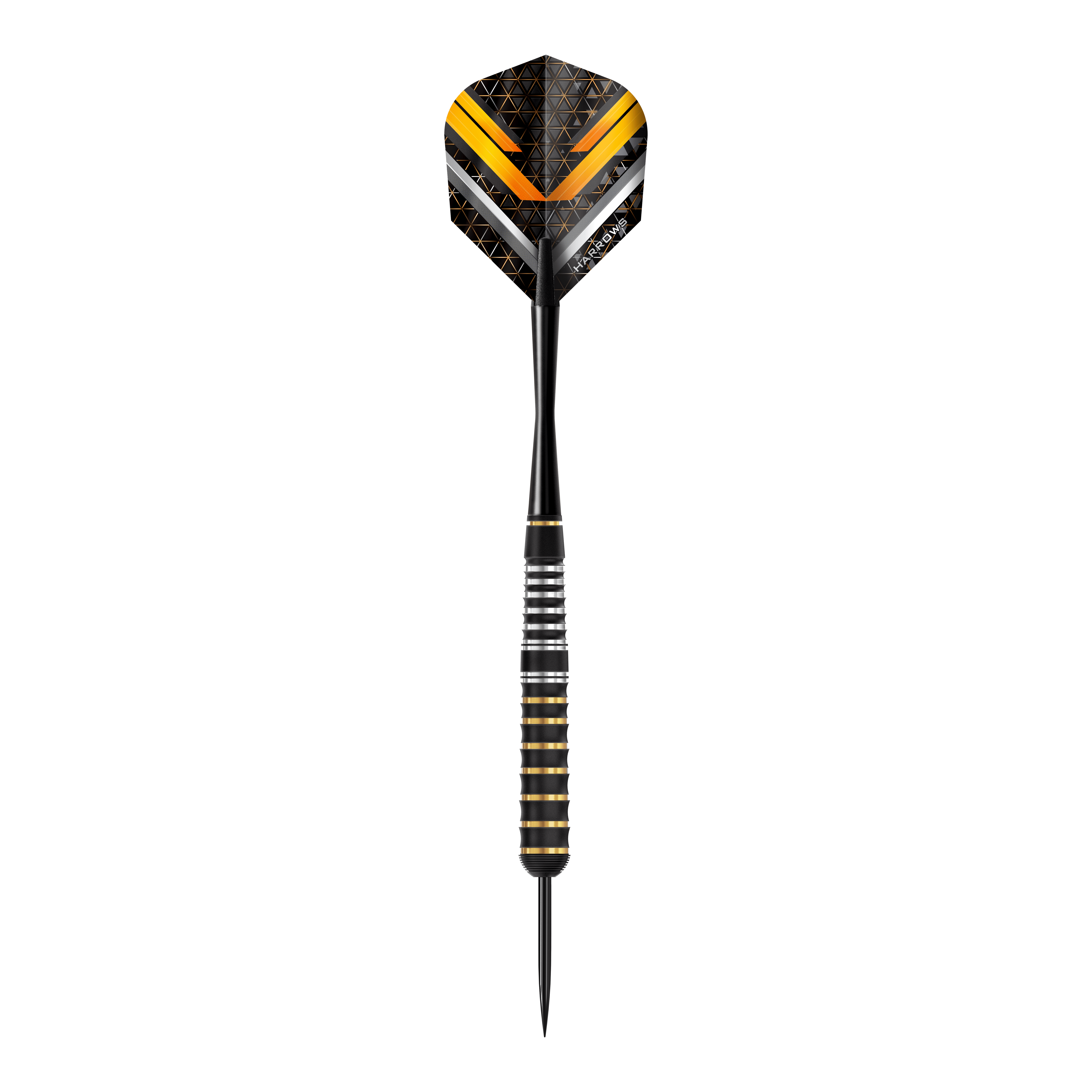 Fléchettes en acier Harrows Vulcan Auf dem Foto sind Harrows Vulcan Steeldarts zu sehen. Sie zeichnen sich durch ihr modernes Design aus.
