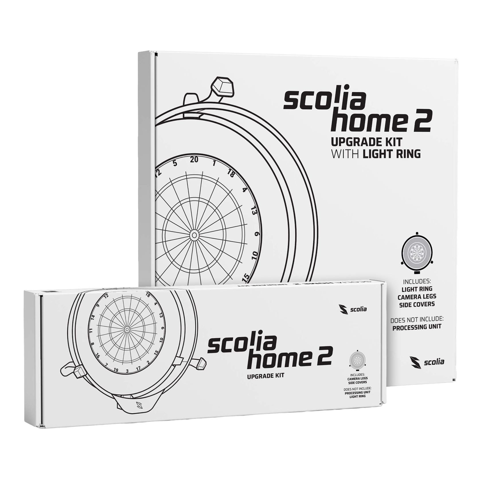 Kit de mise à niveau Scolia Home 2 Das Bild zeigt das Scolia Home 2 Upgrade-Kit. Dieses Produkt ist ein Erweiterungsset für das Scolia Home-System.