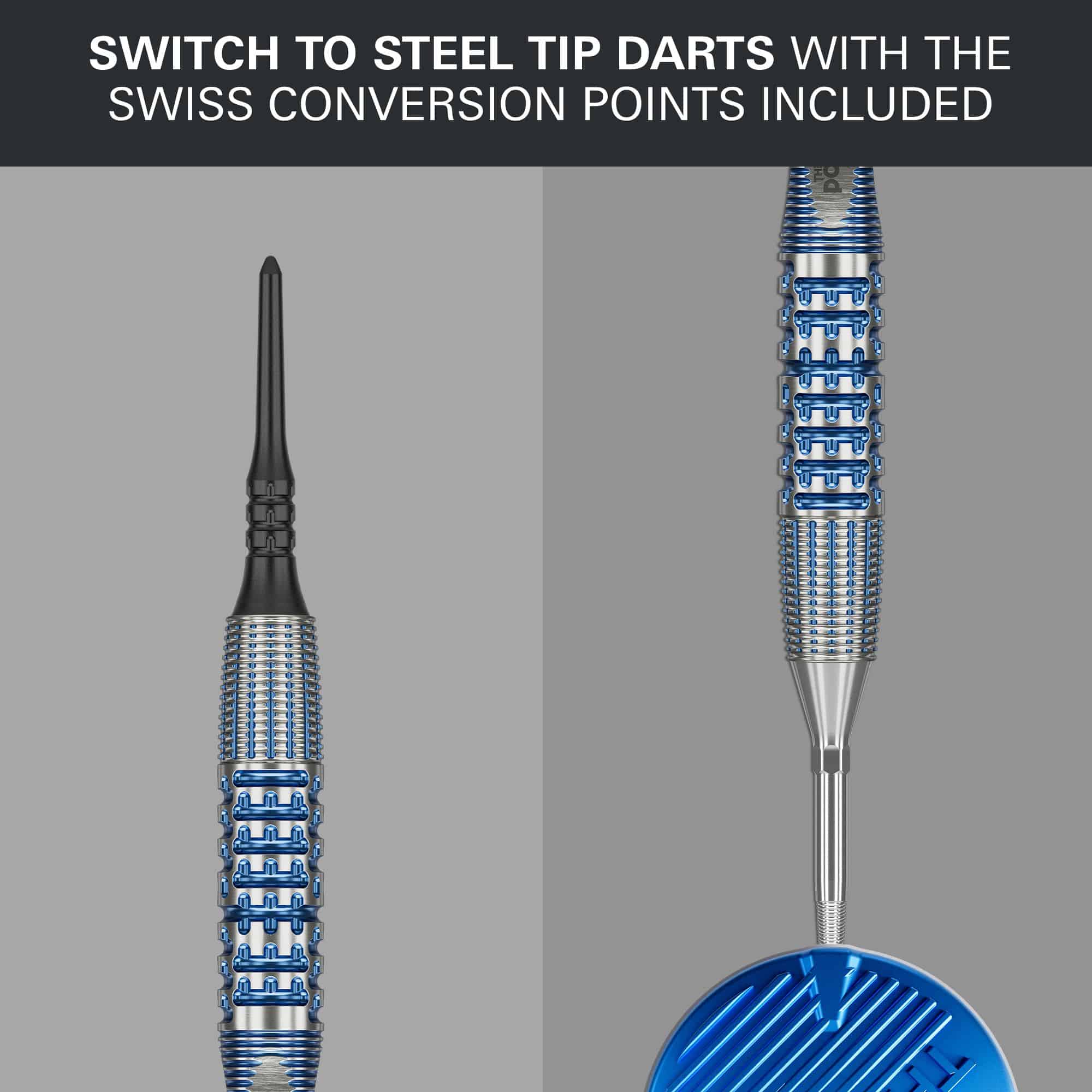 Fléchettes souples Target Phil Taylor Gx2 Abgebildet sind die Target Phil Taylor Gx2 Softdarts. Sie sind ideal für elektronische Dartscheiben und ambitionierte Spieler.