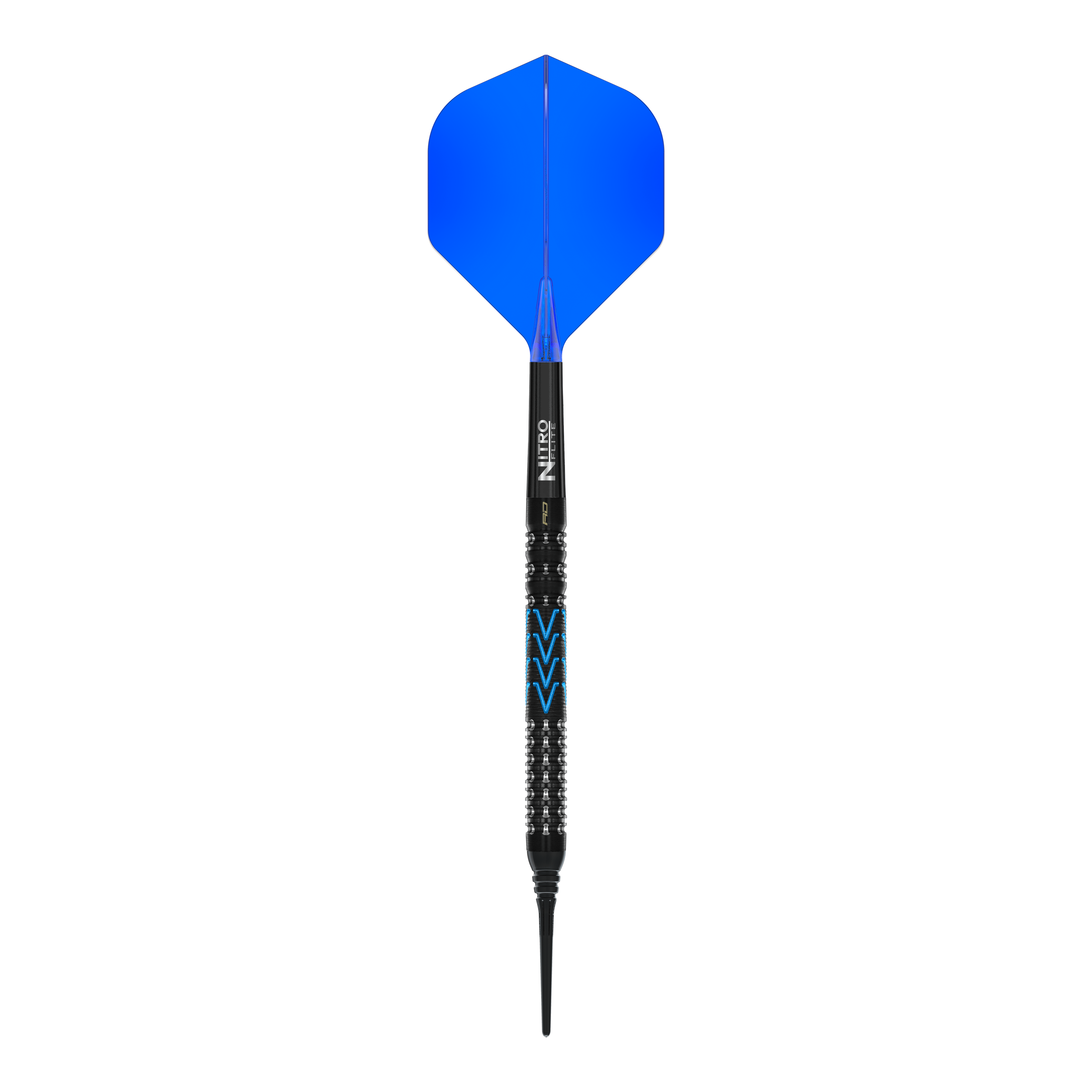 Abgebildet sind die Red Dragon Amp Tapered Softdarts- 20g. Dieses Produkt ist für präzise Würfe und hohe Treffsicherheit ausgelegt.