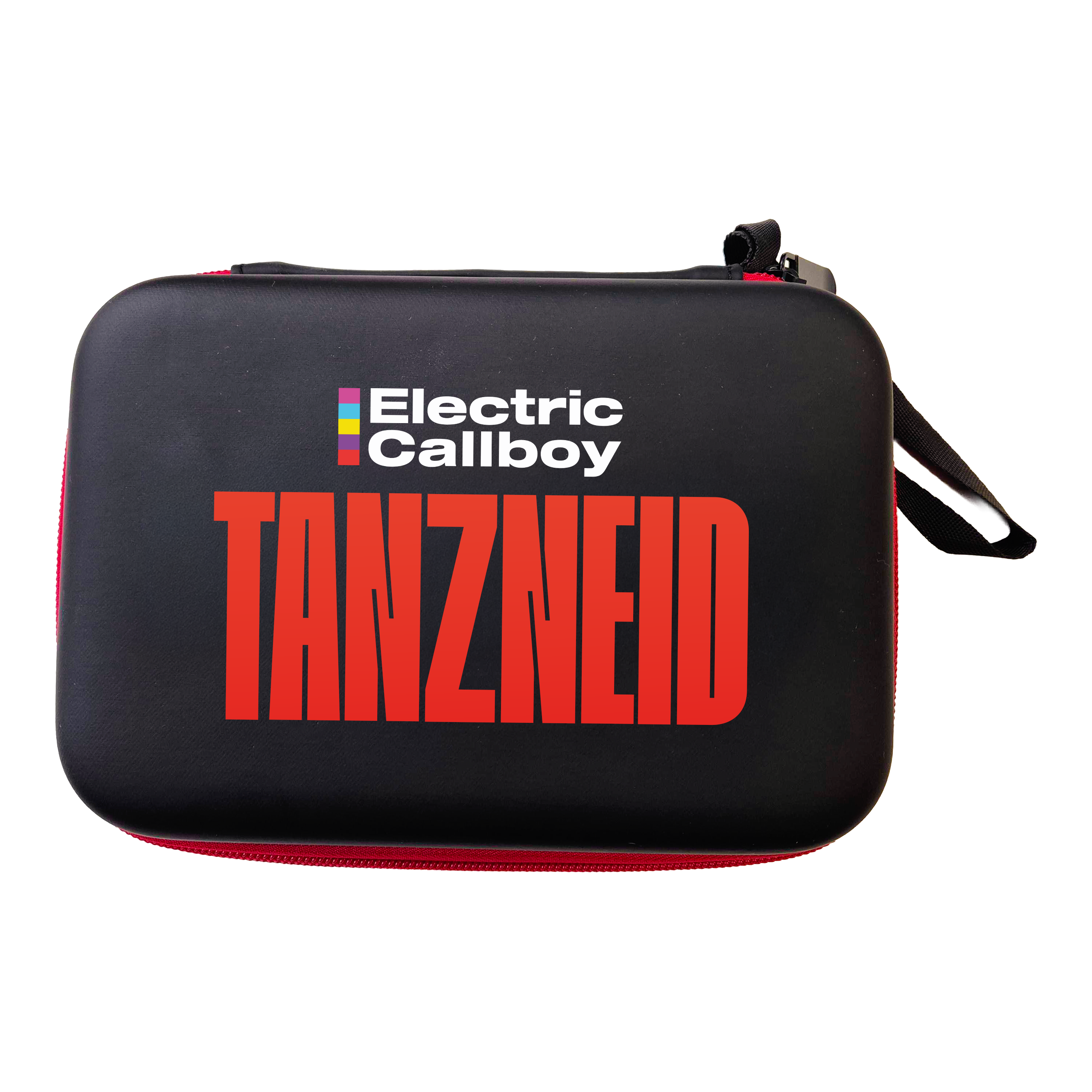 Abgebildet ist das Electric Callboy Tanzneid Dartcase. Das Case bietet Platz für mehrere Dartpfeile und Zubehör.