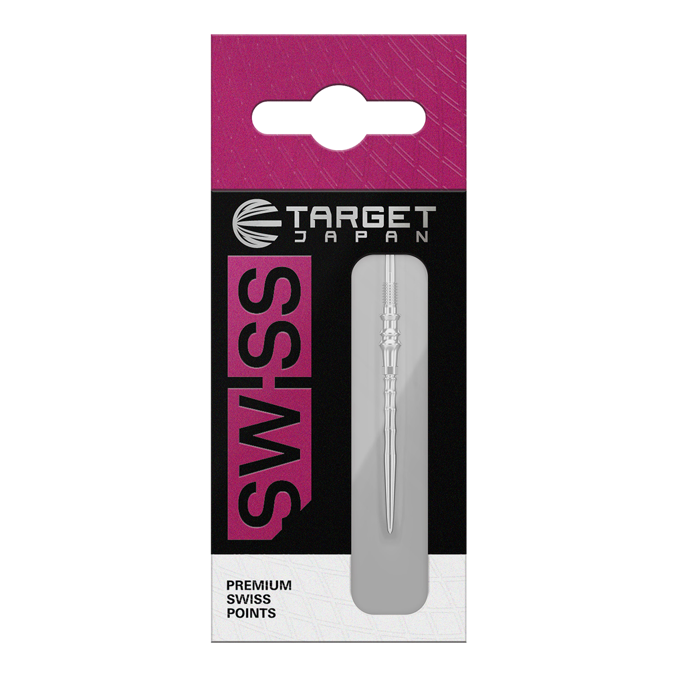 Pointes de fléchettes Target Japan Premium Swiss Point - Argent Hier sind die Target Japan Premium Swiss Point Dartspitzen in Silber abgebildet. Sie eignen sich für präzises und sicheres Spielen.