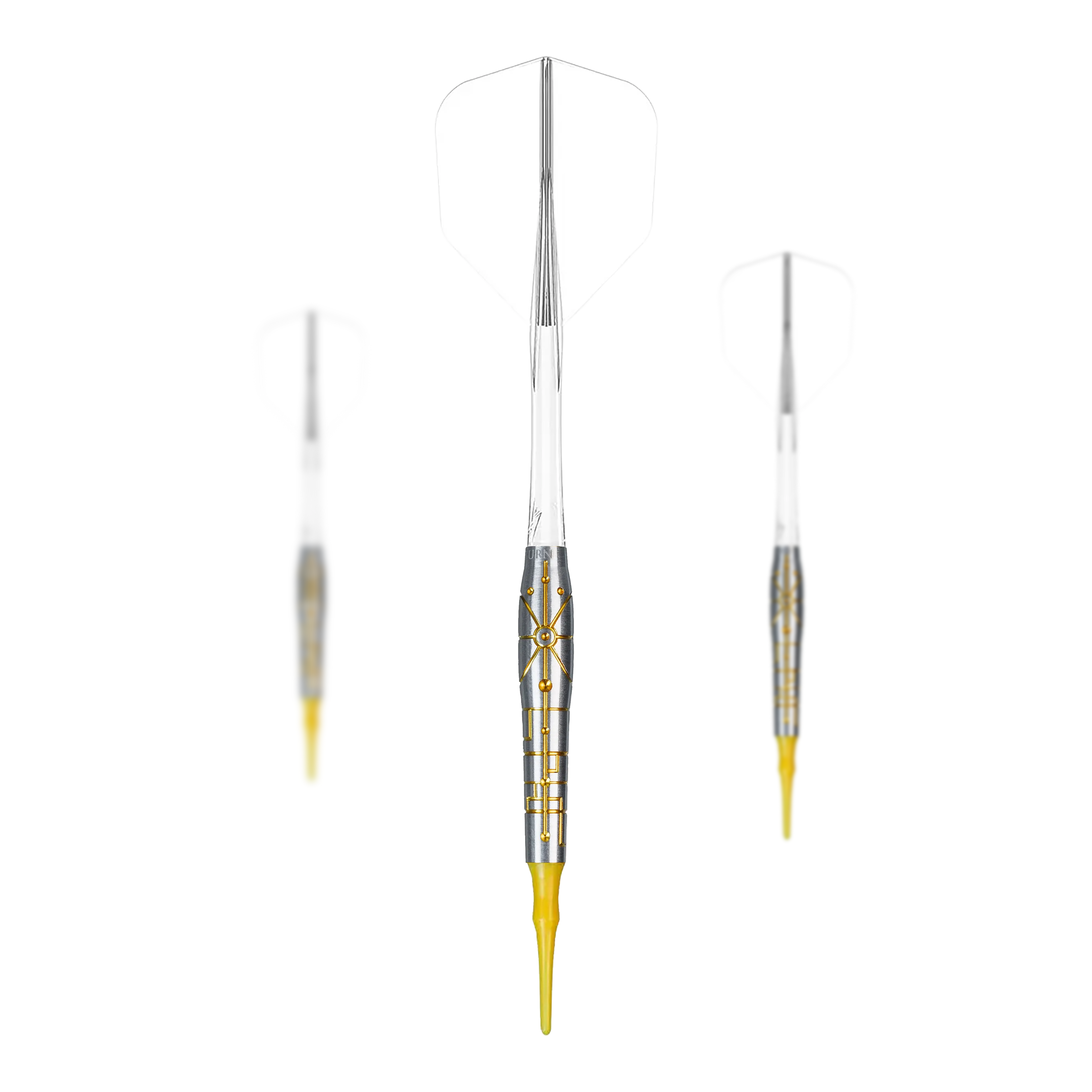 Hier ist das Set Caliburn Starships Series Falcon Softdarts - 20g abgebildet. Es handelt sich um Softdarts in einer 20g-Ausführung.