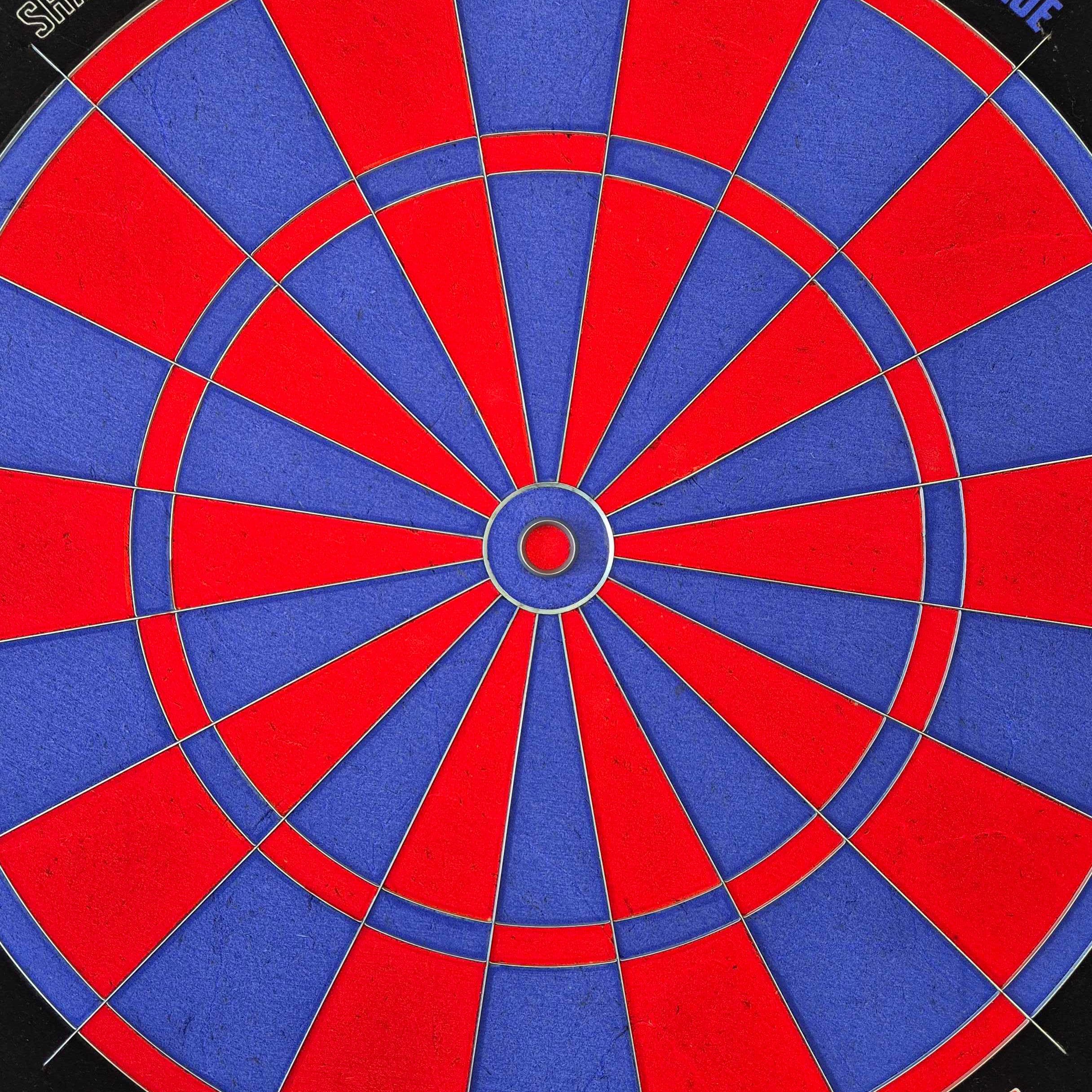 Cible de fléchettes en acier Bulls NL Shark Blue Pro