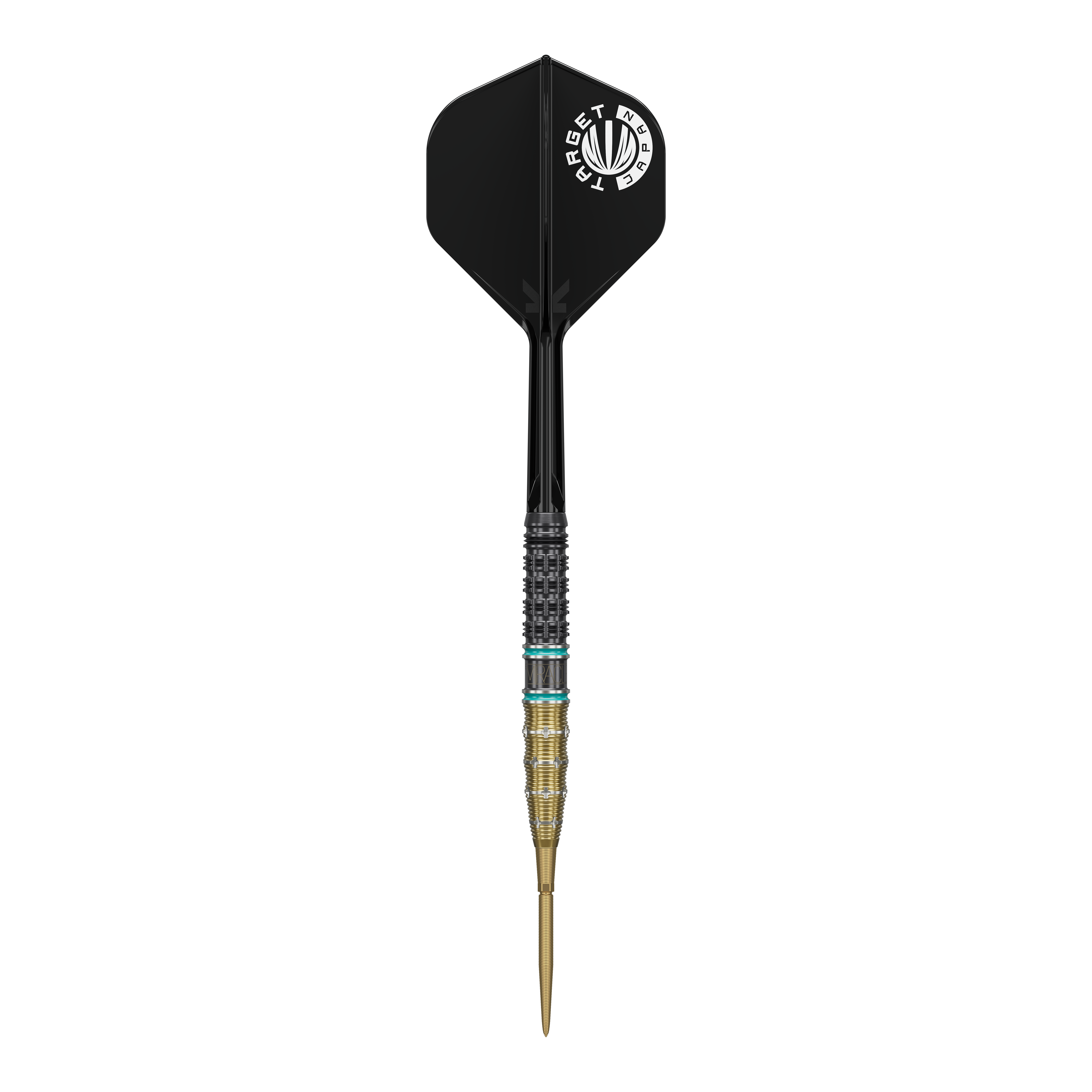 Zu sehen sind die Target Japan Mikuru Suzuki The Miracle GEN7.5 Swiss Point Steeldarts. Diese Darts zeichnen sich durch ihr markantes Aussehen und professionelle Verarbeitung aus.