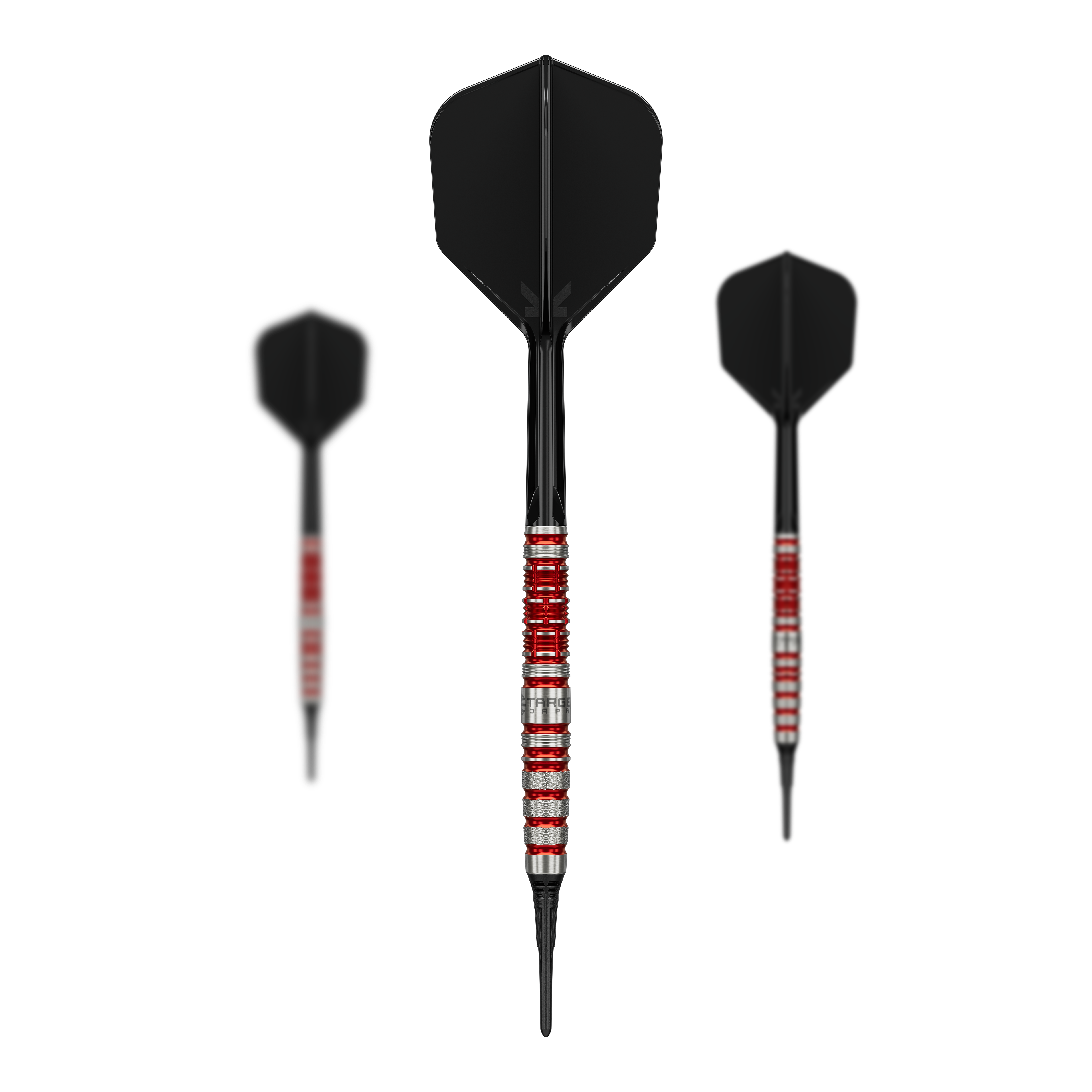 Fléchettes souples Target Black Marque Spinel - 21,5 g