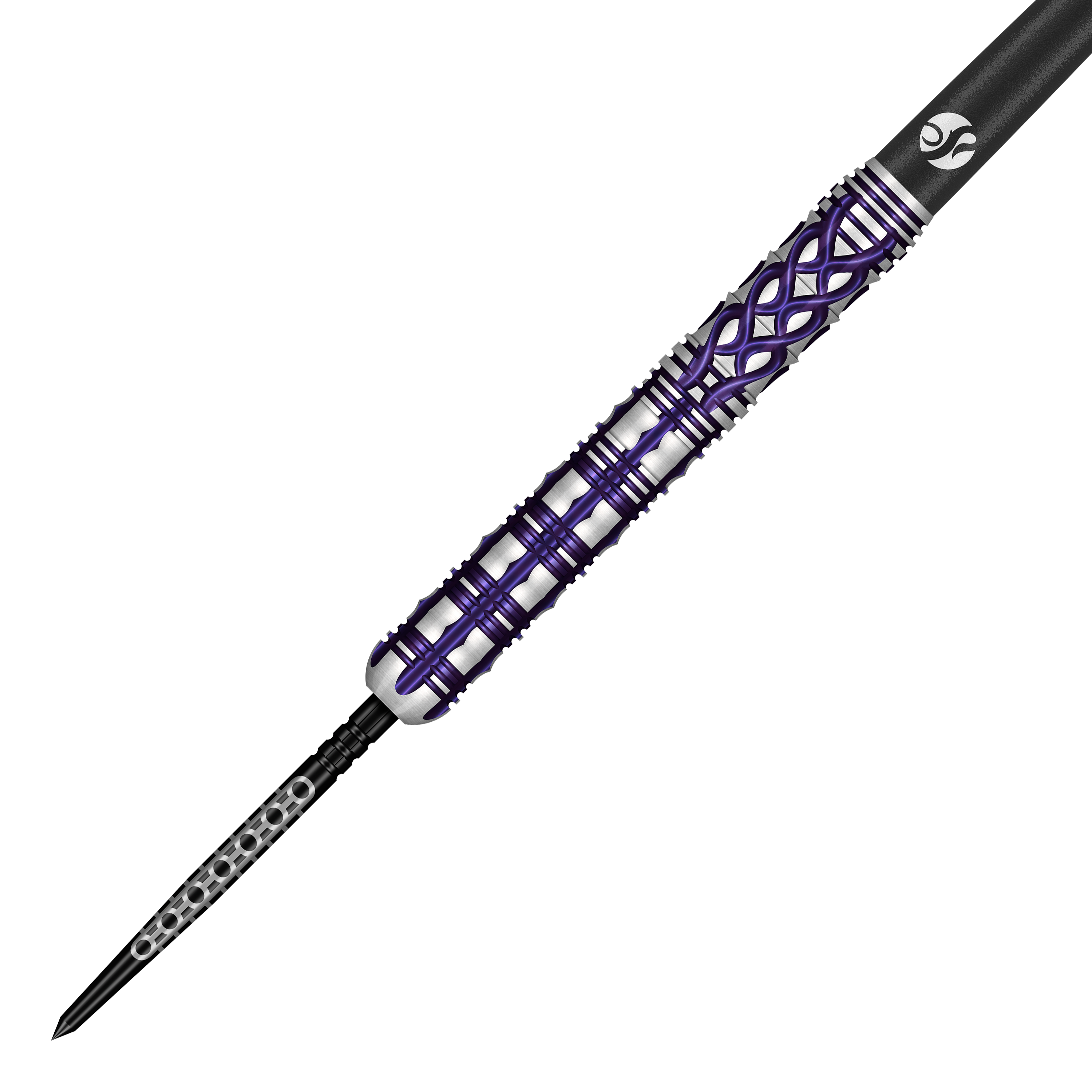 Fléchettes en acier Shot Goths Visara Turbo Point - 23 g Das Bild zeigt die Shot Goths Visara Turbo Point Steeldarts mit 23 Gramm Gewicht. Die Steeldarts sind speziell für Präzision und Kontrolle beim Dartspiel entwickelt.