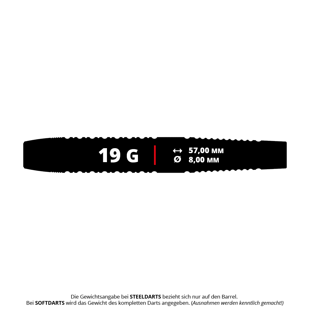 Fléchettes souples en laiton Target Luke Littler - 19 g Auf dem Bild sind die Target Luke Littler Brass Softdarts - 19g abgebildet. Diese Softdarts sind ideal für Dartspieler und Fans von Luke Littler.