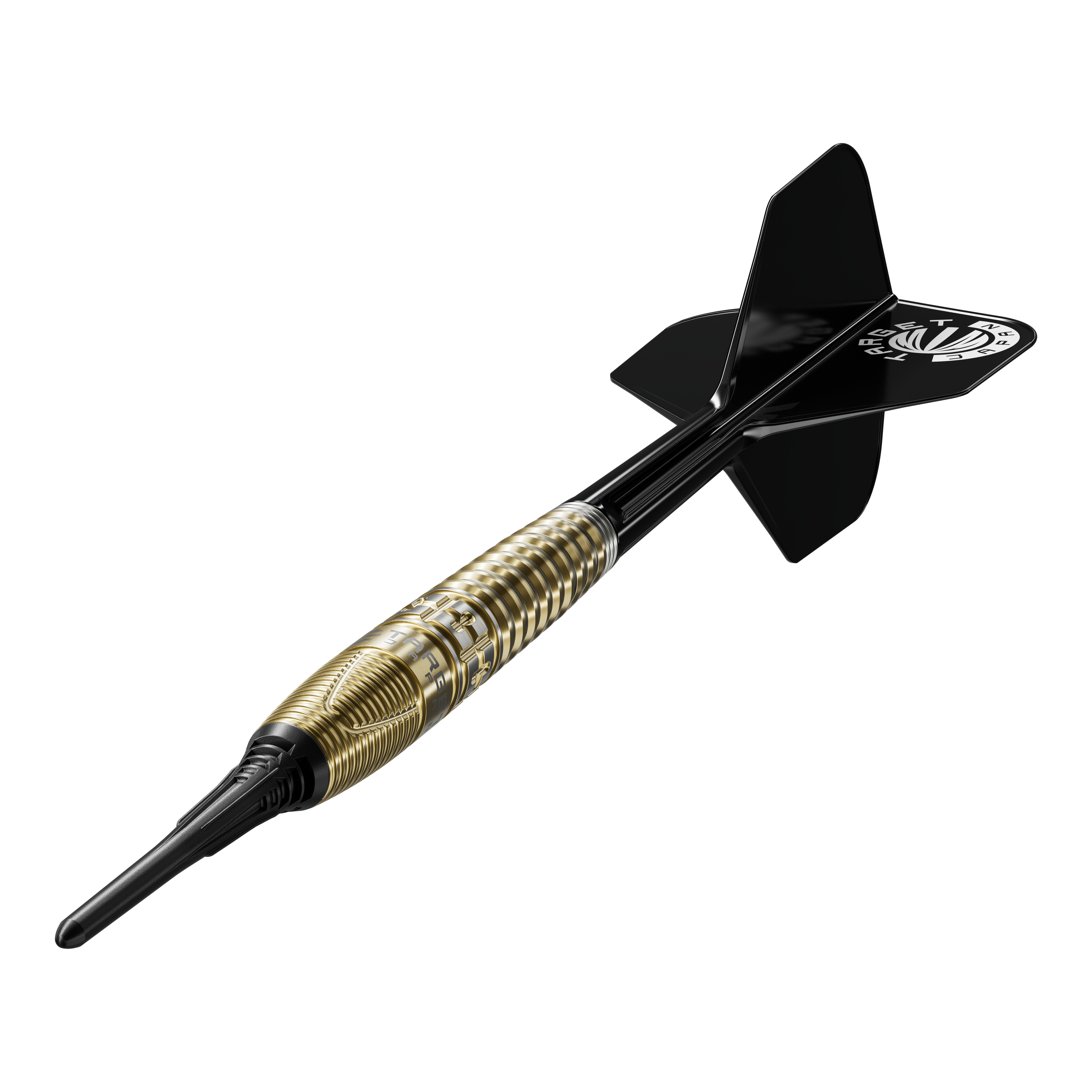Auf dem Bild sind die Target Japan Prime Series Harith Lim HotShot GEN3 Softdarts - 18g. Sie sind für professionelle Spieler entwickelt worden.