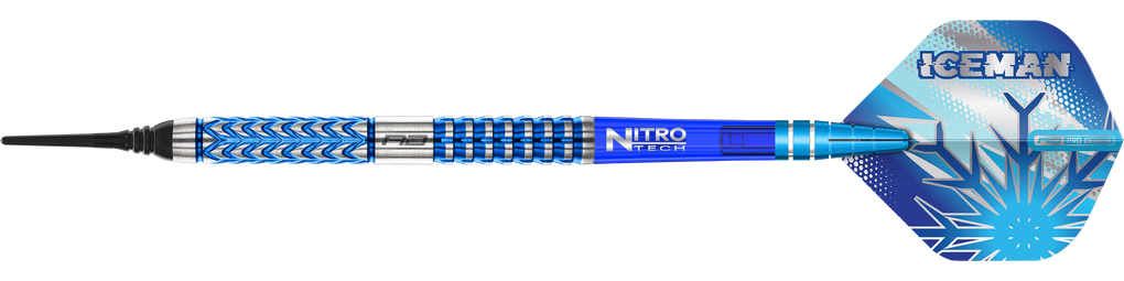 Red Dragon Gerwyn Price Glacier Fléchettes souples – 18 g