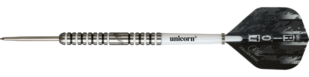 Fléchettes en acier Unicorn Callan Rydz The Riot Phase 2