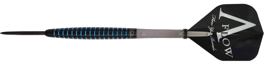 Fléchettes Dynasty Fallon Sherrock 4 AFlow BK en acier - Avec autographe - 23 g