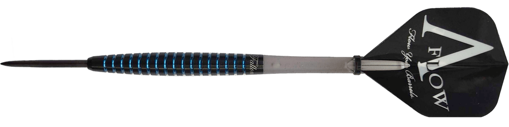Fléchettes Dynasty Fallon Sherrock 4 AFlow BK en acier - Avec autographe - 23 g