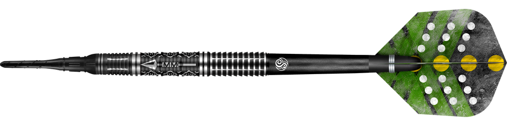 Shot de Devon Petersen avec les fléchettes souples The Courage