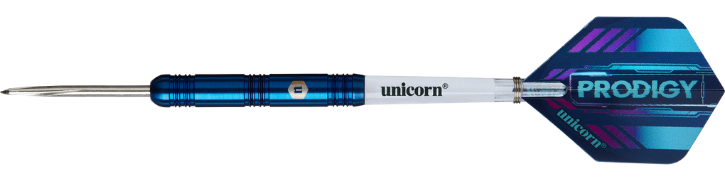 Fléchettes en acier parallèles Unicorn Prodigy 01