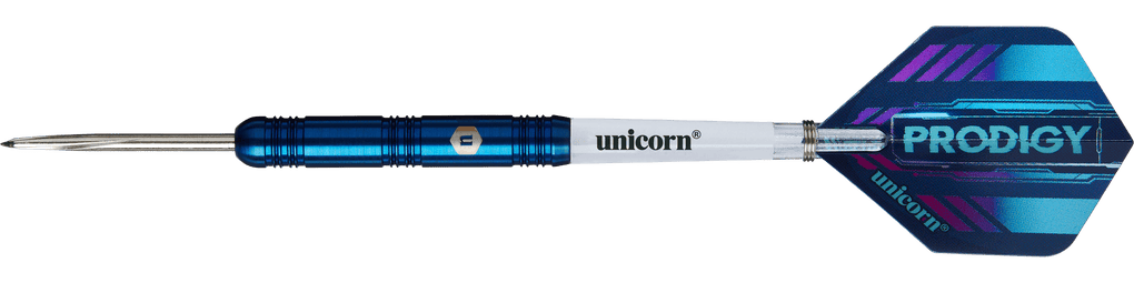 Fléchettes en acier parallèles Unicorn Prodigy 01