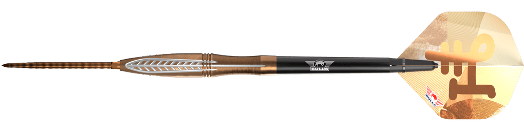 Fléchettes en acier à pointe convertible Bronzo Flux Bulls NL
