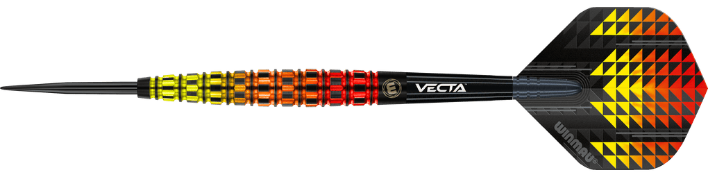 Fléchettes coniques en acier Winmau Firestorm Flame