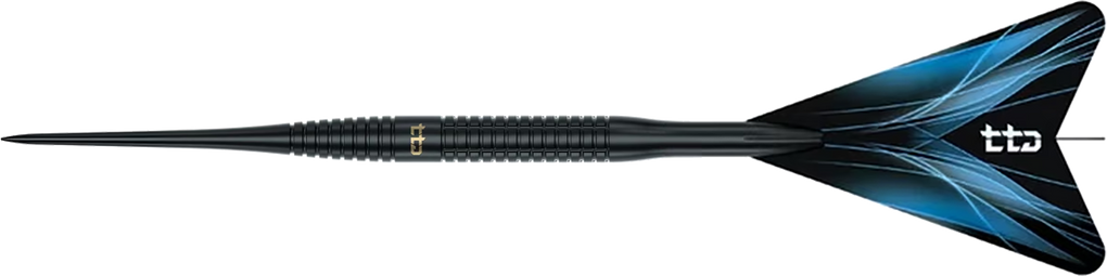 Caliburn TTD Complete Titanium T3 Fléchettes en acier noir - 7 g