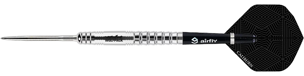 Fléchettes en acier Caliburn Wolfpack W6 - 22 g