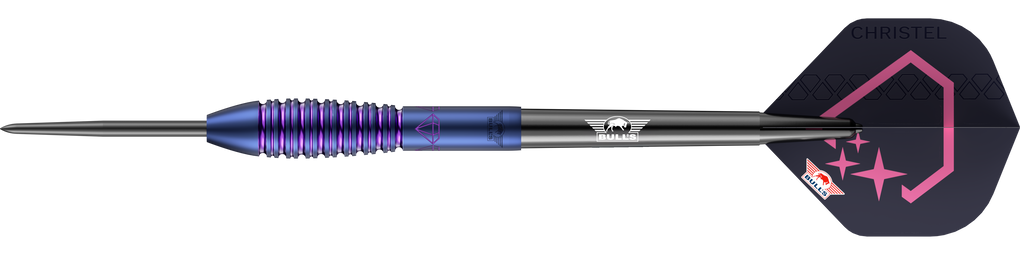 Bulls NL Christel Timmermans Satellite 90 fléchettes en acier 25g 