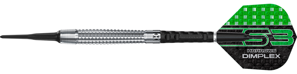 Fléchettes souples coniques Harrows Dimplex S3