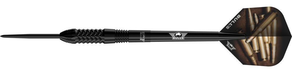 Fléchettes en acier noir Bulls NL Caliber