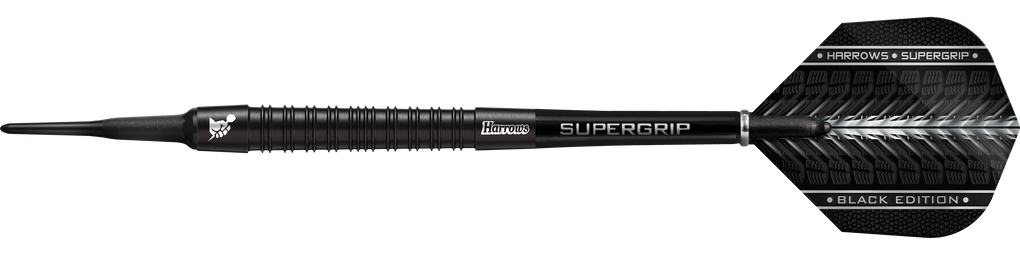 Fléchettes souples Harrows Supergrip Black Edition