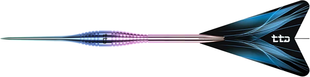 Caliburn TTD Complete Titanium T2 Rainbow Steeldarts - 6 g