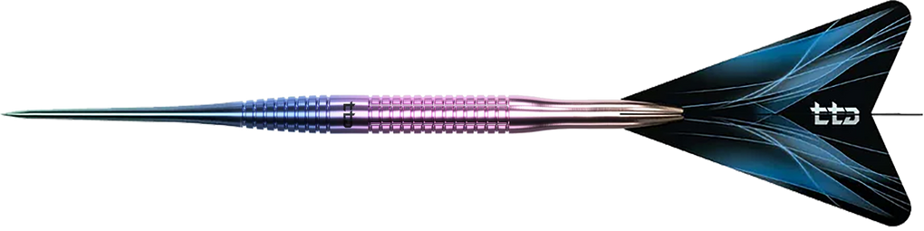 Caliburn TTD Complete Titanium T3 Rainbow Steeldarts - 7 g
