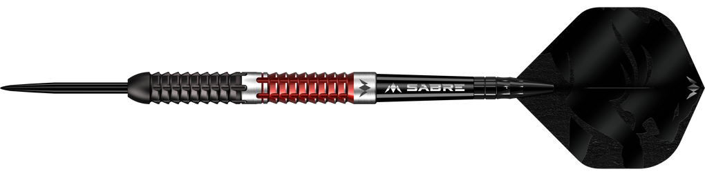 Fléchettes Mission Llew Bevan Black Red Electro Steel - 23 g