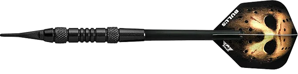 Fléchettes en laiton noir Bulls NL Thriller - 18 g