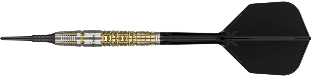 Fléchettes souples Target Japan Black Marque Warrior - 18,5 g