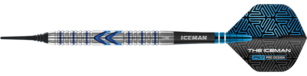 Fléchettes souples Red Dragon Gerwyn Price Iceman Midnight Edition - 20 g