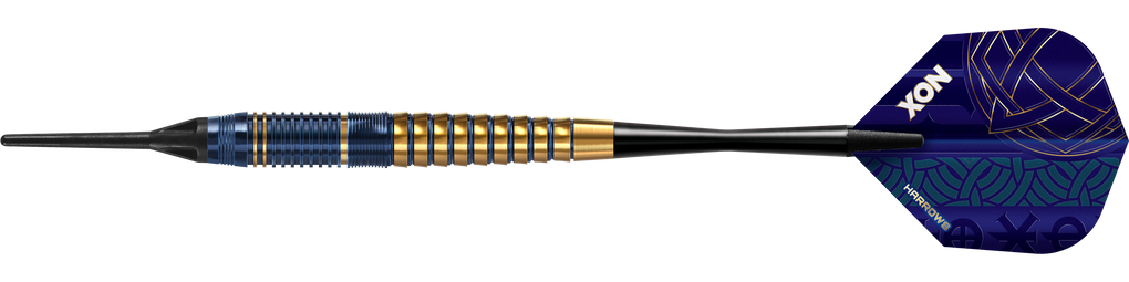 Fléchettes souples en laiton premium Harrows Nox