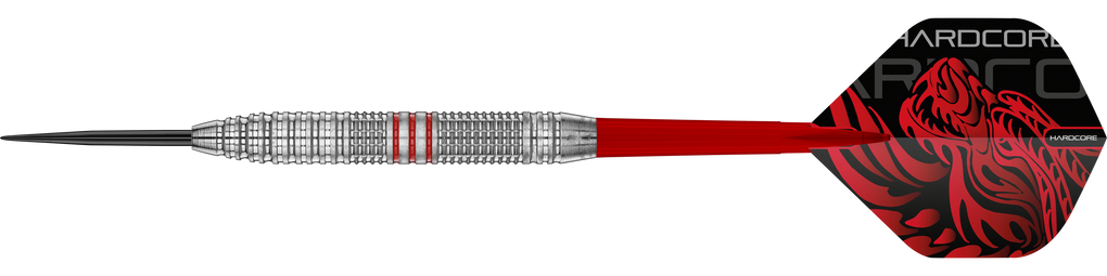 Fléchettes en acier laitonné Red Dragon Jonny Clayton - 21 g