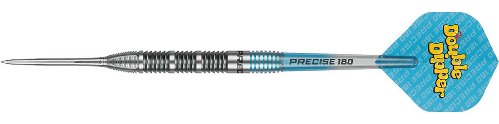 Fléchettes en acier Precise 180 Bela Schugmann Double Dipper V1