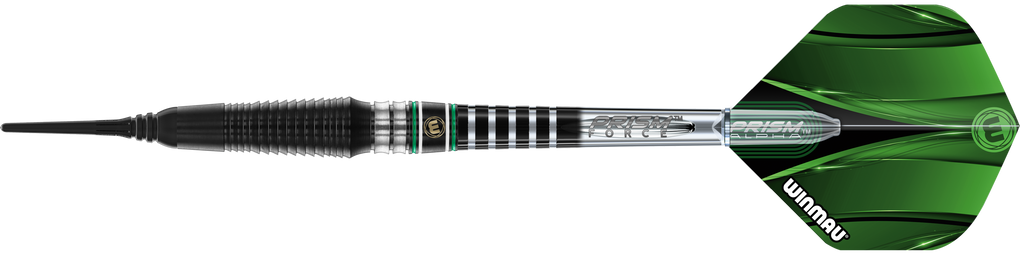 Fléchettes souples Winmau Sniper Black 2025 - 20 g