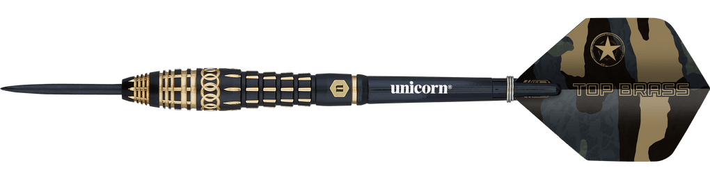 Fléchettes en acier Unicorn Top Brass V4 - 20 g