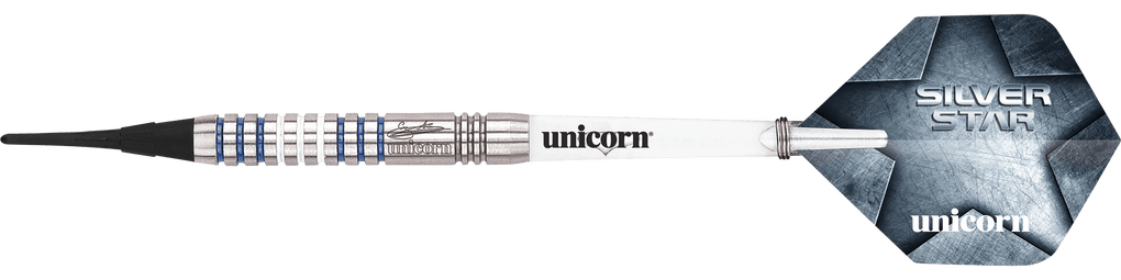Fléchettes souples Unicorn Silver Star Var.3 Gary Anderson