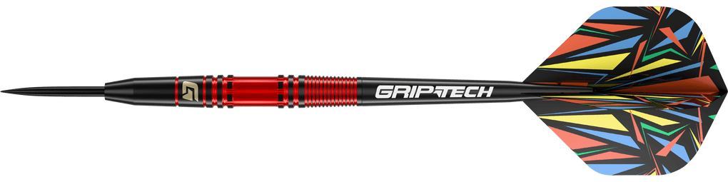 Fléchettes en acier GOAT Athlete en laiton rouge - 11 g