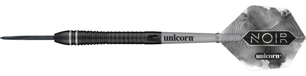 Gary Anderson, champion du monde de la licorne, fléchettes Steeldarts Noir Phase 6