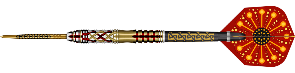 Fléchettes en acier Shot Goths Alaric Turbo Point - 23 g