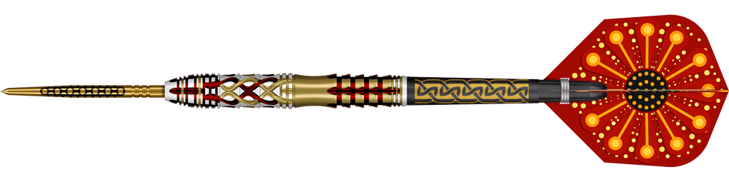 Fléchettes en acier Shot Goths Alaric Turbo Point - 23 g