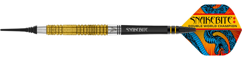Fléchettes souples Red Dragon Peter Wright Double Champion du Monde SE Gold Plus - 20 g