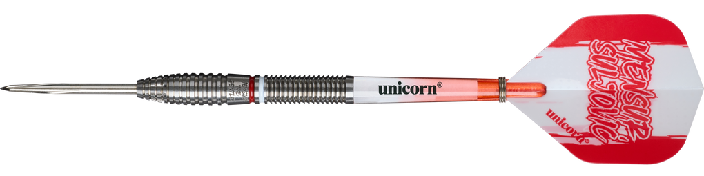 Fléchettes en acier Suljovic The Gentle à l'échelle de la licorne - 23 g