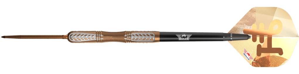 Fléchettes en acier Bulls NL Bronzo True Convertible Point