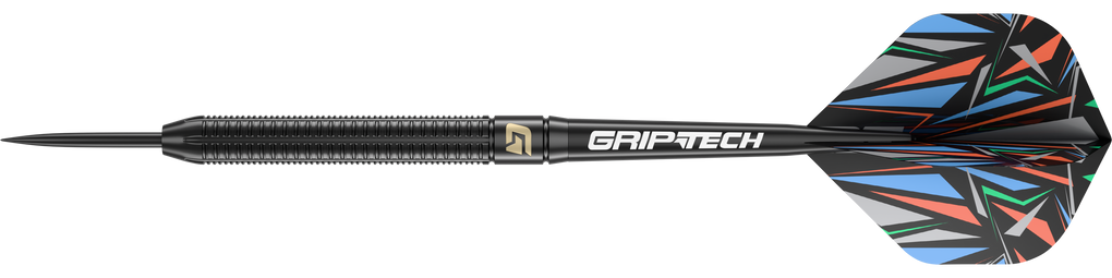 Fléchettes en acier GOAT Athlete en laiton noir - 13 g