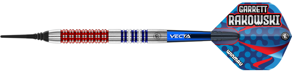 Fléchettes souples Winmau Garrett Rakowski - 20g
